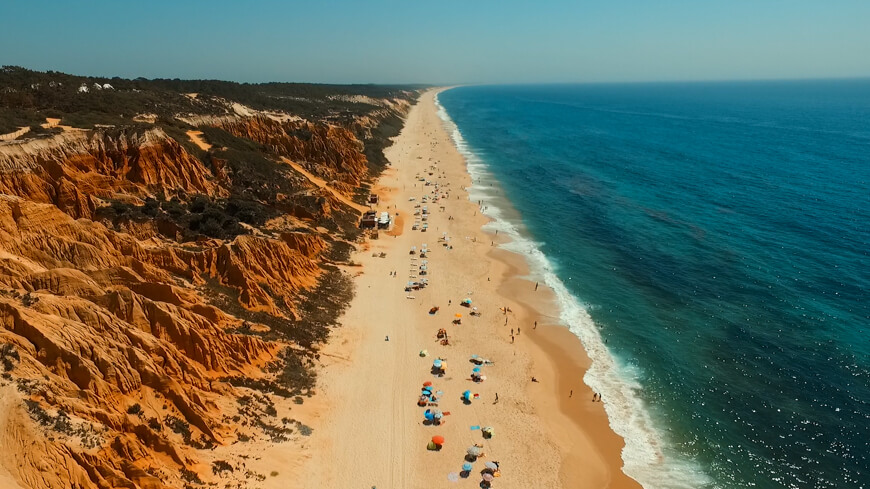 Praia Da Galé Fontainhas