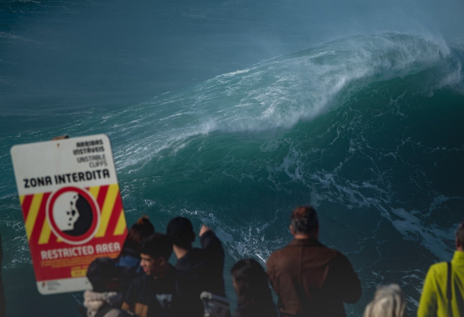 3.º Prémio Fotografia Categoria Mercedes Benz Nazaré Peter Turansky